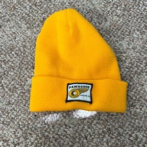 Pawnshop yellow beanie